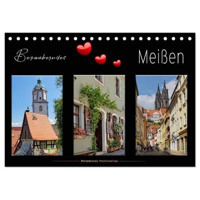 Bezauberndes Meißen (Tischkalender 2027 DIN A5 quer), CALVENDO Monatskalender