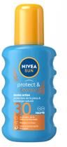 Nivea Sun Protect & Bronze Activateur de Bronzage Spray Solaire SPF30 200 ml - Spray 200 ml