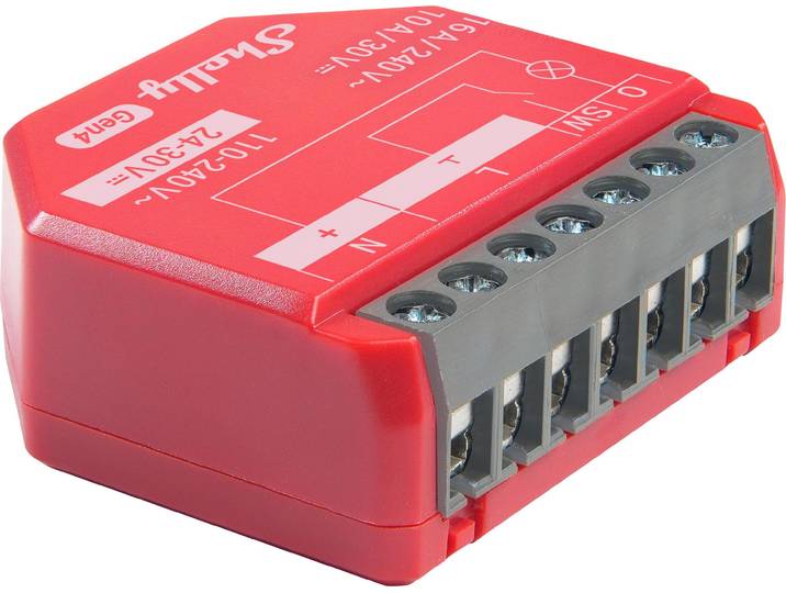 Shelly 1 Pm Gen4 Contrôleur Zigbee/Matter