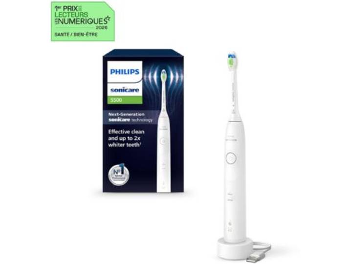 Philips - Brosse À Dents Électrique Sonicare 5500 Series Hx7110/01