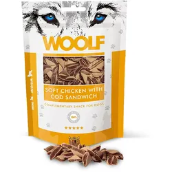 WOOLF Hähnchen & Kabeljau 100 g Hundesnack