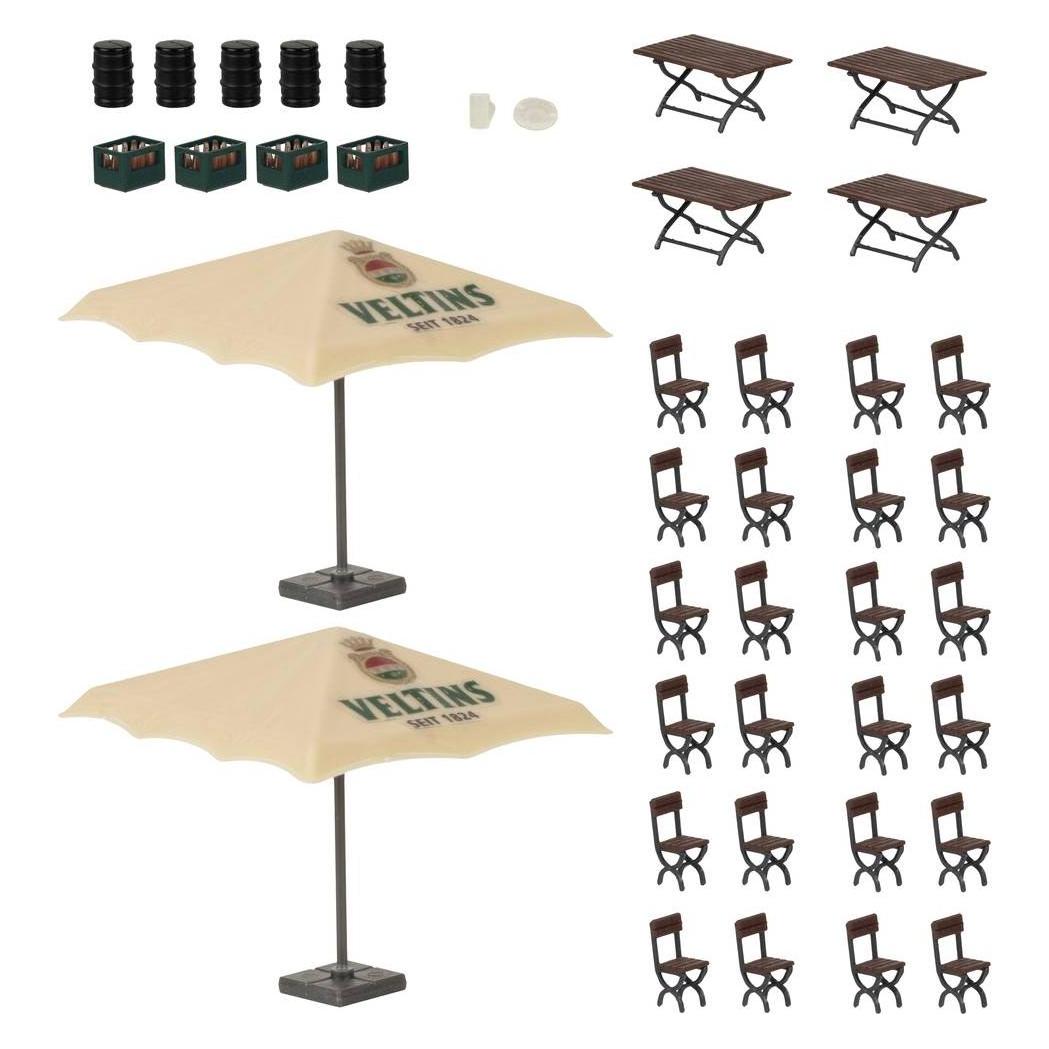 Faller Biergarten-Set Veltins (180437)