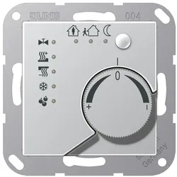 Jung A2178AL KNX Stetigregler, Thermoplast lackiert, Serie A, aluminium A 2178 AL