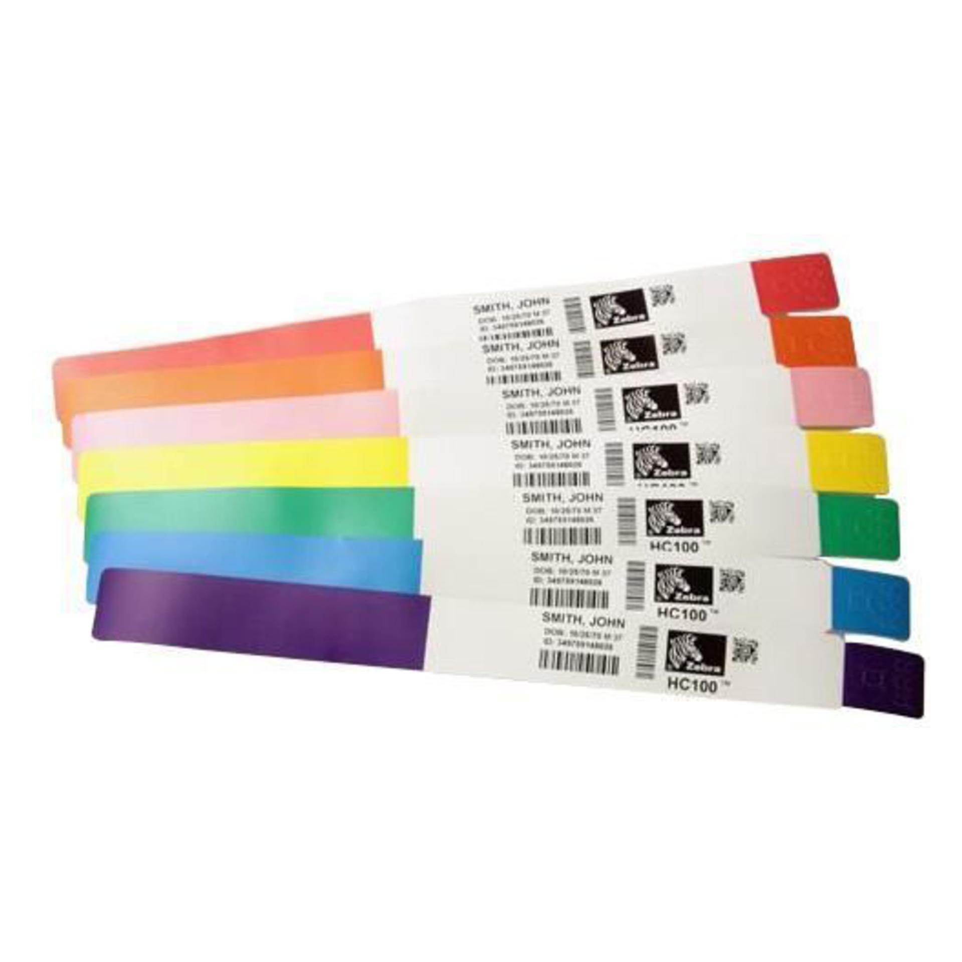 Zebra Z-BAND SPLASH WRISTBAND25X254M (25.40 mm) (10012717-5K)