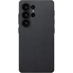 Pitaka Pin Button Case (Samsung Galaxy S25 Ultra), Smartphone Hülle, Schwarz