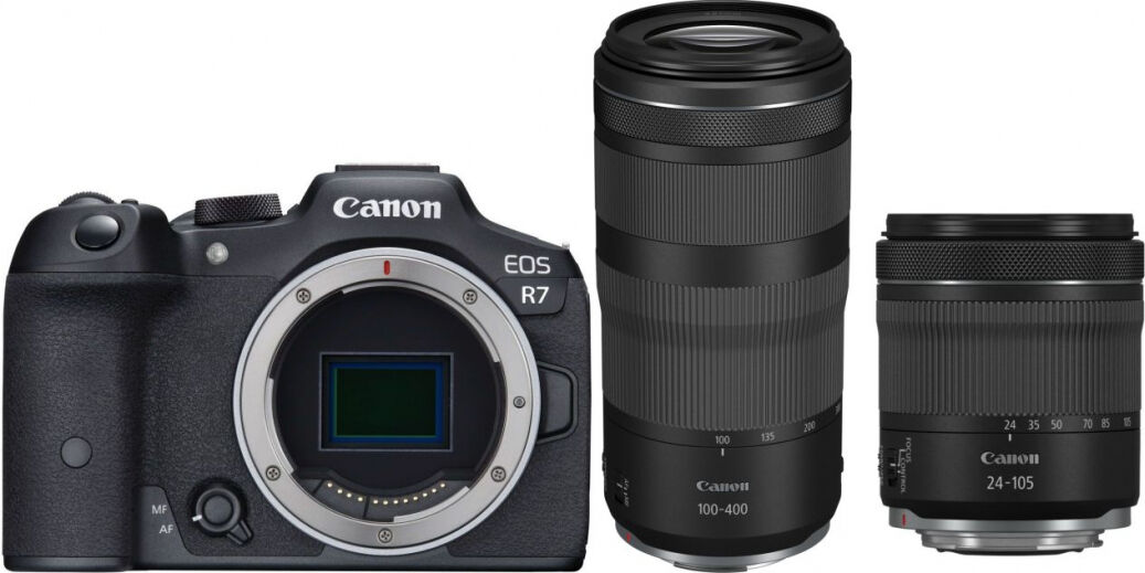 Canon EOS R7+ RF 24-105mm + RF 100-400mm  Dealpreis