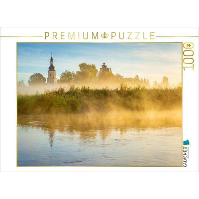 CALVENDO Puzzle Herbst in Lochau | 1000 Teile Lege-Größe 64x48cm Foto-Puzzle für glückliche Stunden