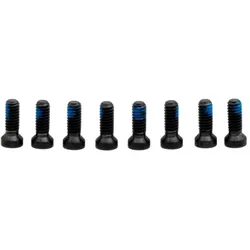 OAK COMPONENTS Schrauben Titan für Kettenblatt | SRAM- 8-Loch | M4 x