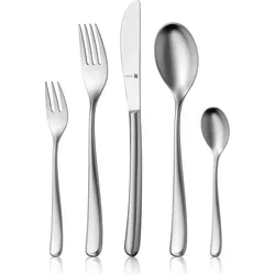 WMF Essbesteck Besteckset 6 Personen Vision 30tlg Edelstahl 18/10 matt, Besteck, Silber