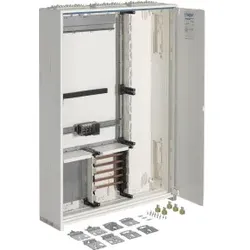 Hager FP73W6N-R Wandler-u.Messschrank, universN, 1100x800x205mm, für ZWT Gr1/2, Feld RECHTS leer FP73W6NR