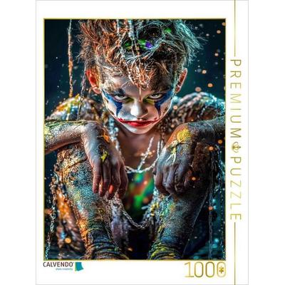 CALVENDO Puzzle Es klopfte dreimal, jedes Mal mit einem Lächeln breiter als zuvor | 1000 Teile Lege-Größe 64x48cm Foto-Puzzle für glückliche Stunden,