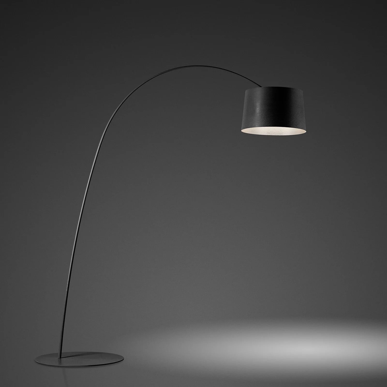 Foscarini Twice as Twiggy LED Vloerlamp Zwart