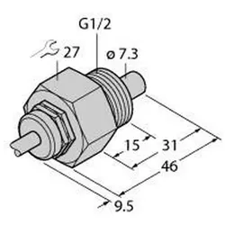 Turck Eintauchsensor FCS-G1/2A4-NAEX