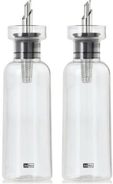 AdHoc Oil & Vinegar Dispenser Set AromaPour Clear 10.1oz