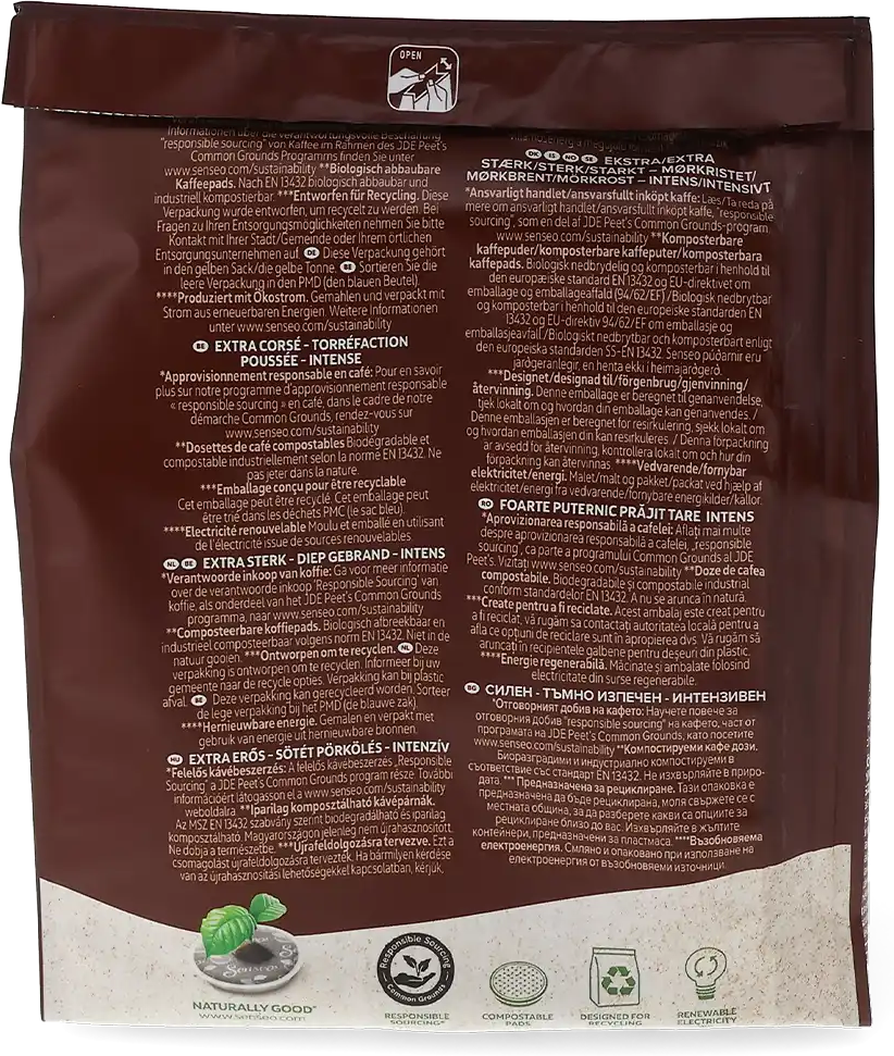 Senseo   Extra Strong - 36 Dosettes de café pour Senseo - Americano