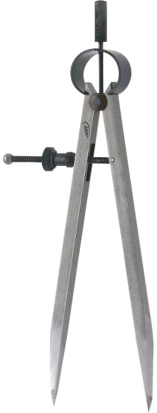 Helios-Preisser Federzirkel m. festen Spitzen, 125 mm (0310102)