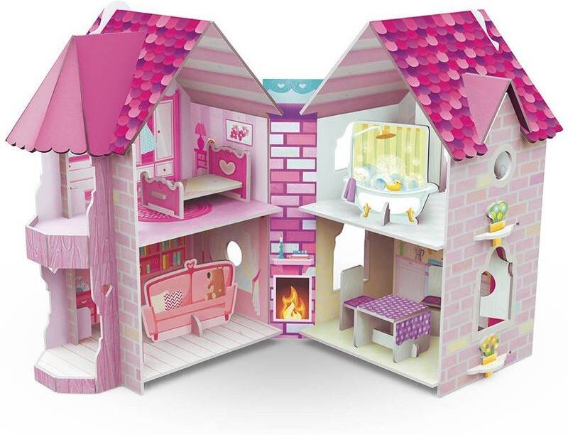 Sassi Livre et maquette 3D - La maison de poupées