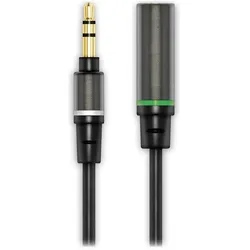 IK Multimedia iLine - Camera Adapter (Klinkenadapter), Audio Adapter, Schwarz