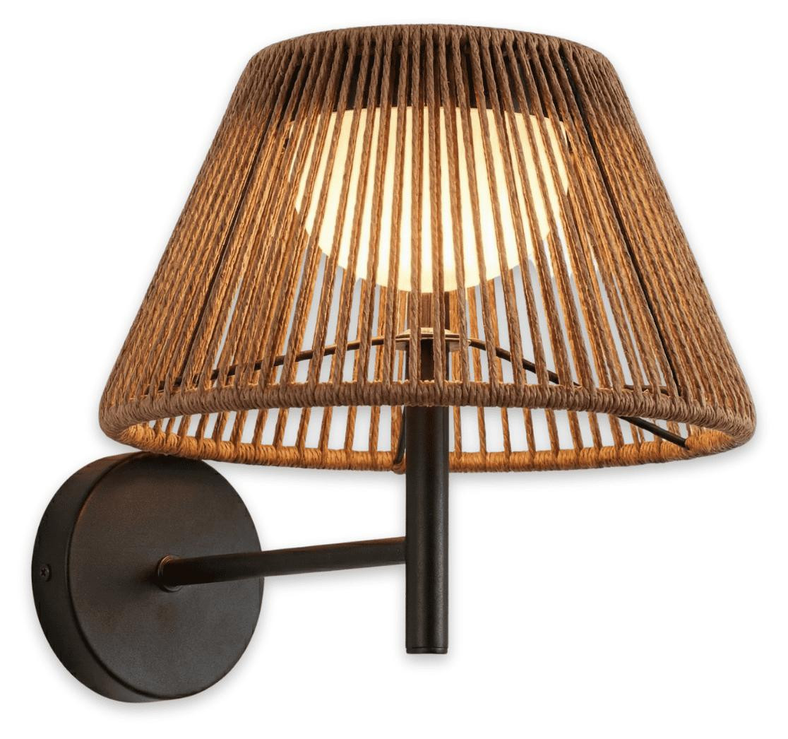 ZOLUNA Ayla LED Zonnepaneel Wandlamp voor Tuin en Terras