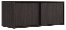 Note 32-Inch Wide Wall Storage Cabinet With Sliding Doors, Compact Wall-Mounted Storage Option