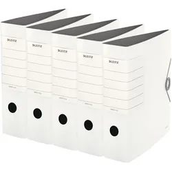 Leitz, Ordner, Qualitätsordner SOLID, DIN A4, Rückenbreite 62 oder 82 mm (A4, 82 mm, 5 Stk.)