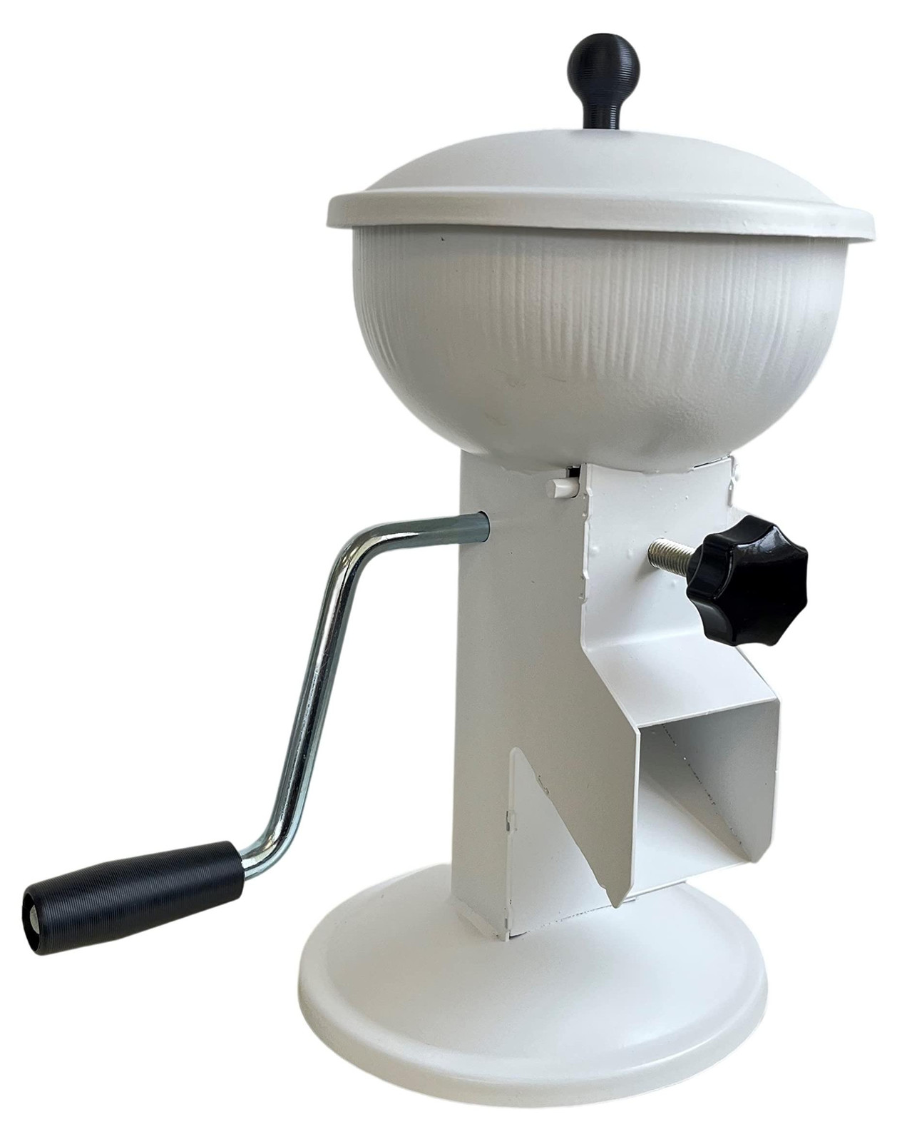 Dripio Walnotenbreker met handaandrijving, wit