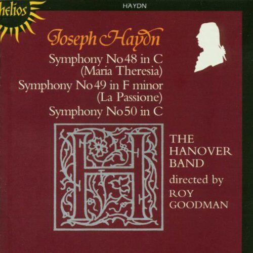 Roy Goodman - Joseph Haydn: Sinfonien Nr. 48-50 - Preis vom 09.10.2026 07:28:09 h