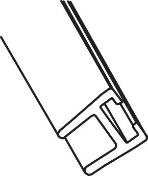 Hansgrohe étanchéité porte Pharo pour 29927450 douche temple blanc