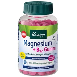 Kneipp Magnesium + B12 Gummies 60 St