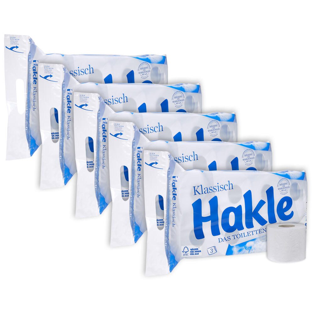Hakle Toilettenpapier KLASSISCH 3-lagig 871613