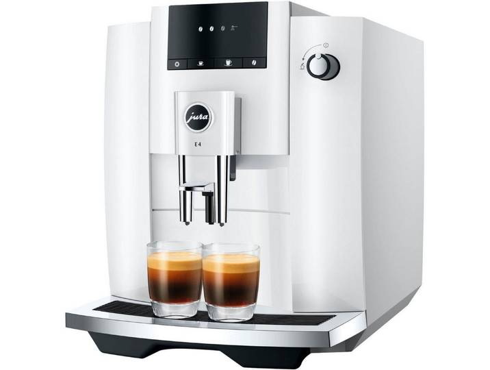 JURA Kaffeevollautomat 15433 E4 Piano White (EA)
