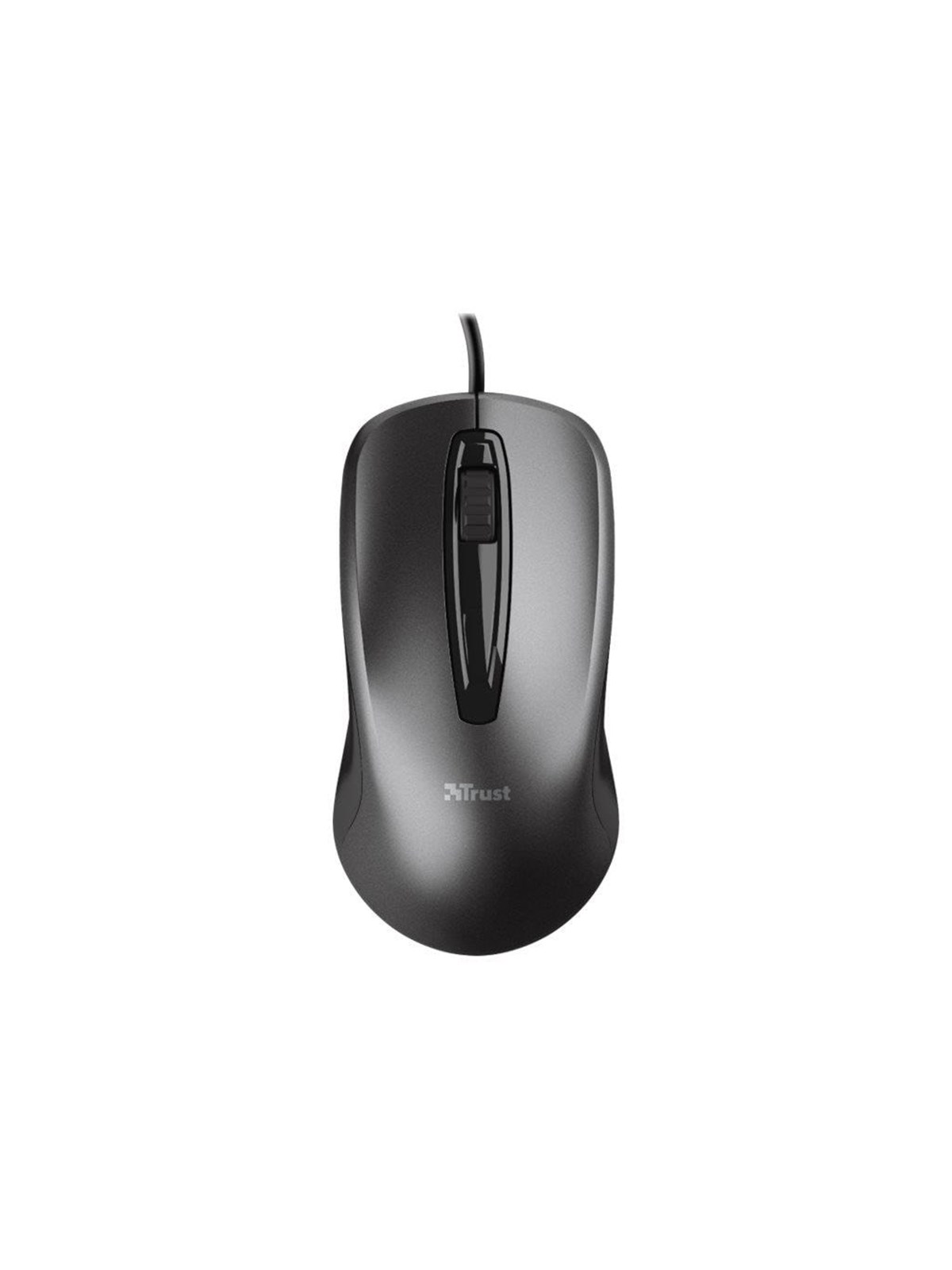 Trust Carve - Maus (Schwarz)