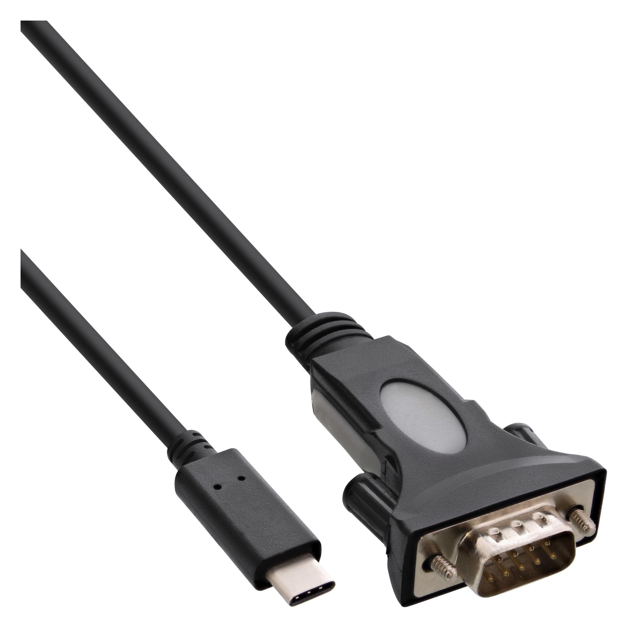 InLine USB zu Ser. Adapterk. (1.80 m) (33308L)