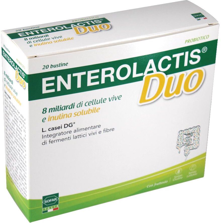 ALFASIGMA SpA Enterolactis Duo, 20 bustine