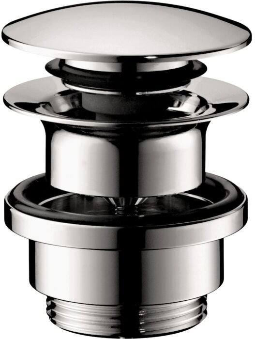 Hansgrohe Ablaufgarnitur Push Open 50100000 chrom, 11/4", Kunststoff, ohne Kipphebel