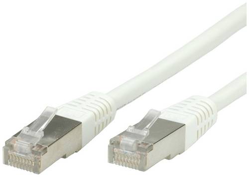 Value 21.99.1326 RJ45 Patchkabel CAT 6 S/FTP 0.50m Weiß