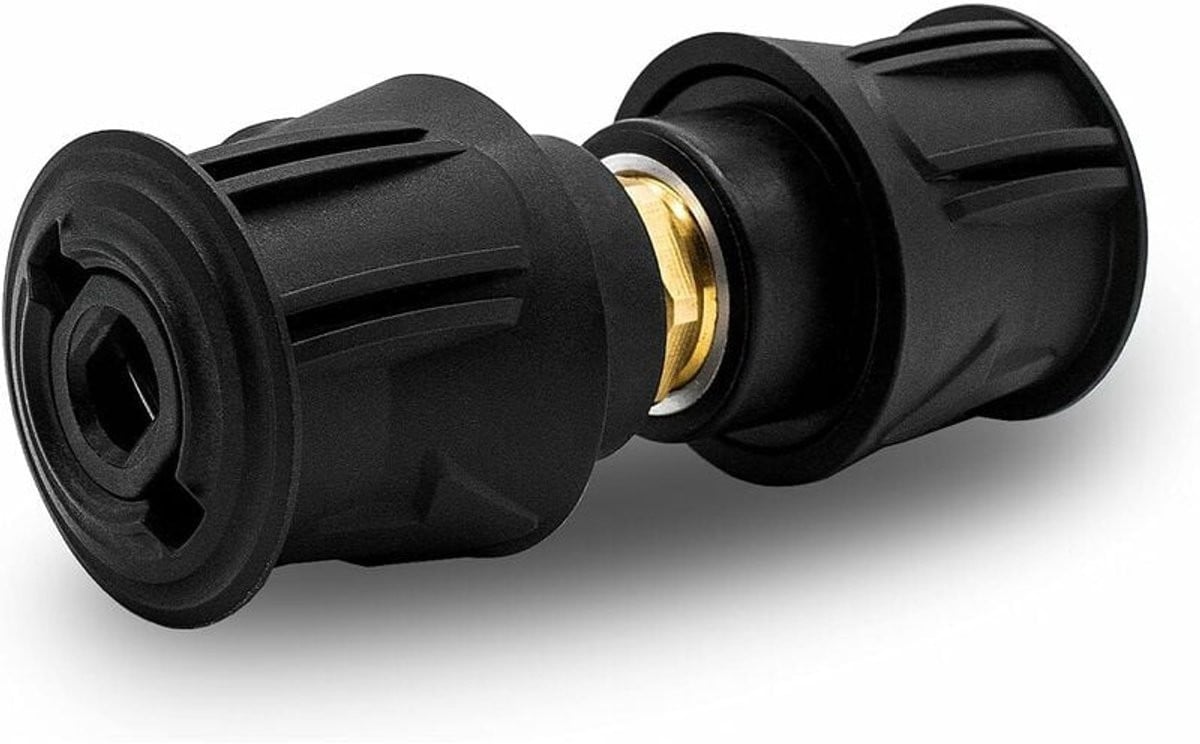 Kärcher Snelkoppeling Adapter voor Hogedrukreiniger M22-14mm Vrouwelijk Quick Release Verlenging voor Slang en Pistool - Zwart
