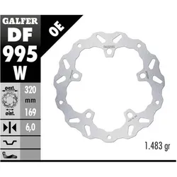 Galfer Bike, Bremsscheibe, (320 mm)