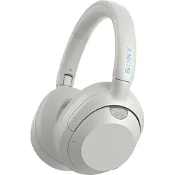 SONY ULT WEAR, Noise Cancelling, POWER SOUND, ultimativer Deep Bass, der gleiche Prozessor wie WH-1000XM5, klare Anrufe, 30 Stunden Akkulaufzeit, Over-ear Kopfhörer Bluetooth Off-White