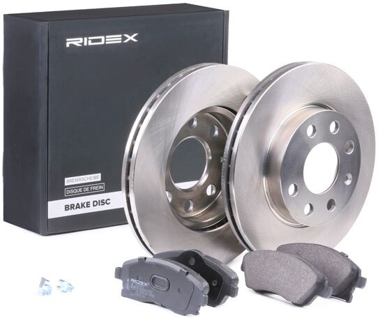 RIDEX 3405B0276 Brake discs and pads set