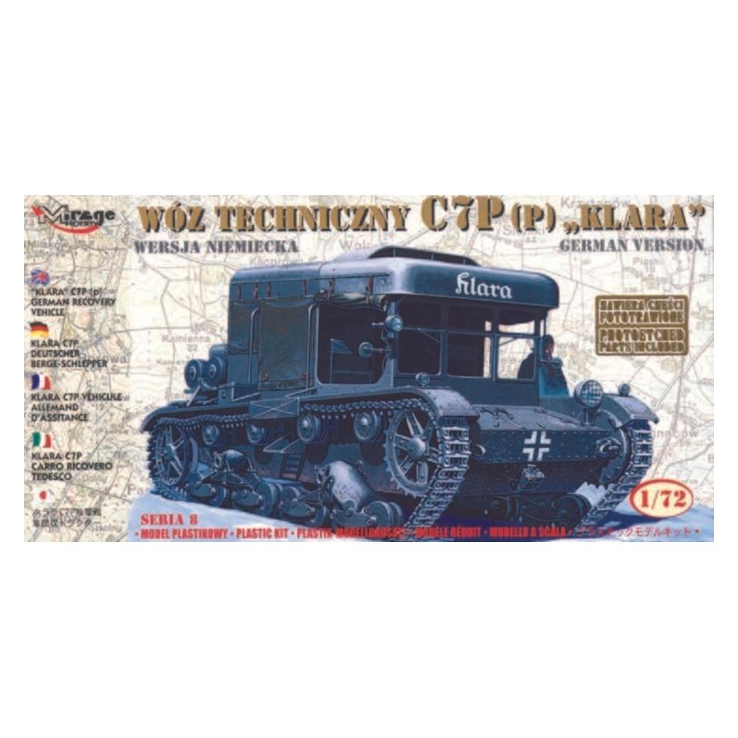 Mirage Hobby Bergepanzer Klara C7P mit Fotoätzteilen (72892)