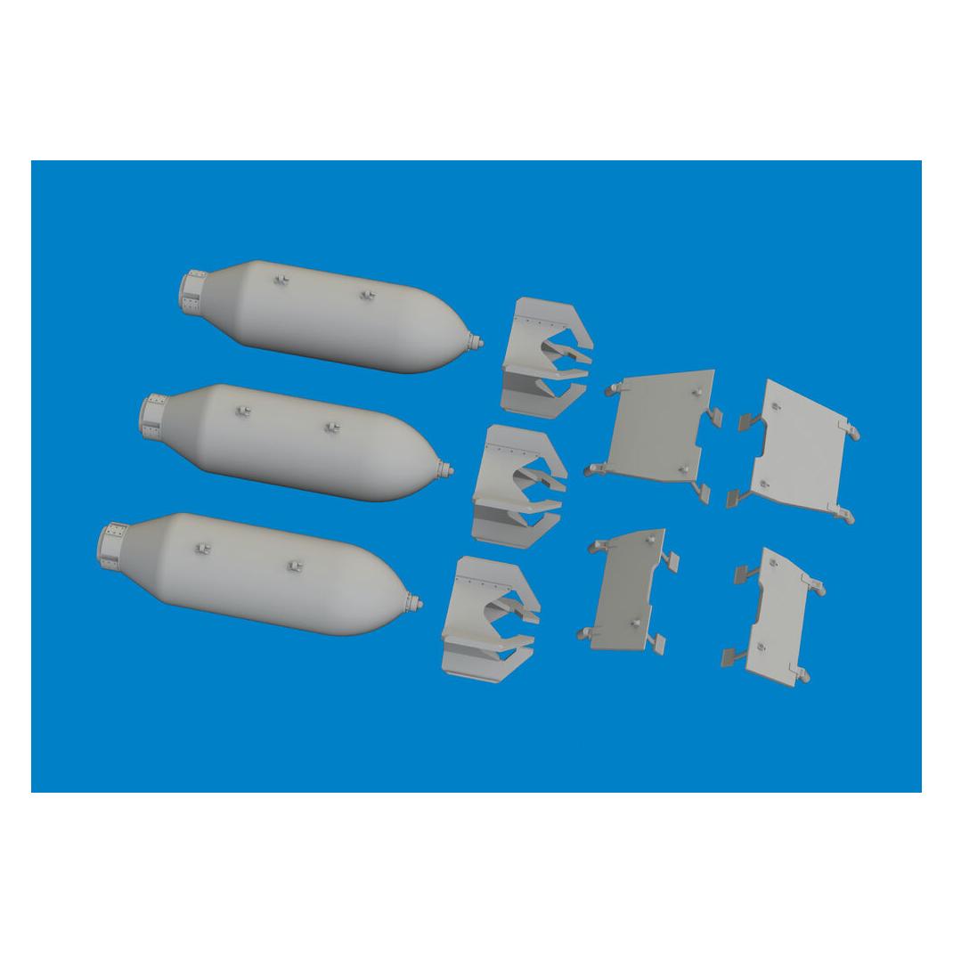 Eduard P-40 500lb M64 US bombs (6481079)