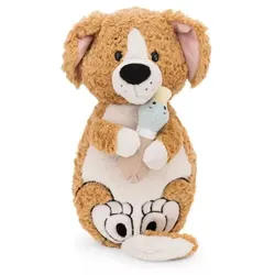 Nici: Braun Plüschhund und Ente - 40 x 20 cm
