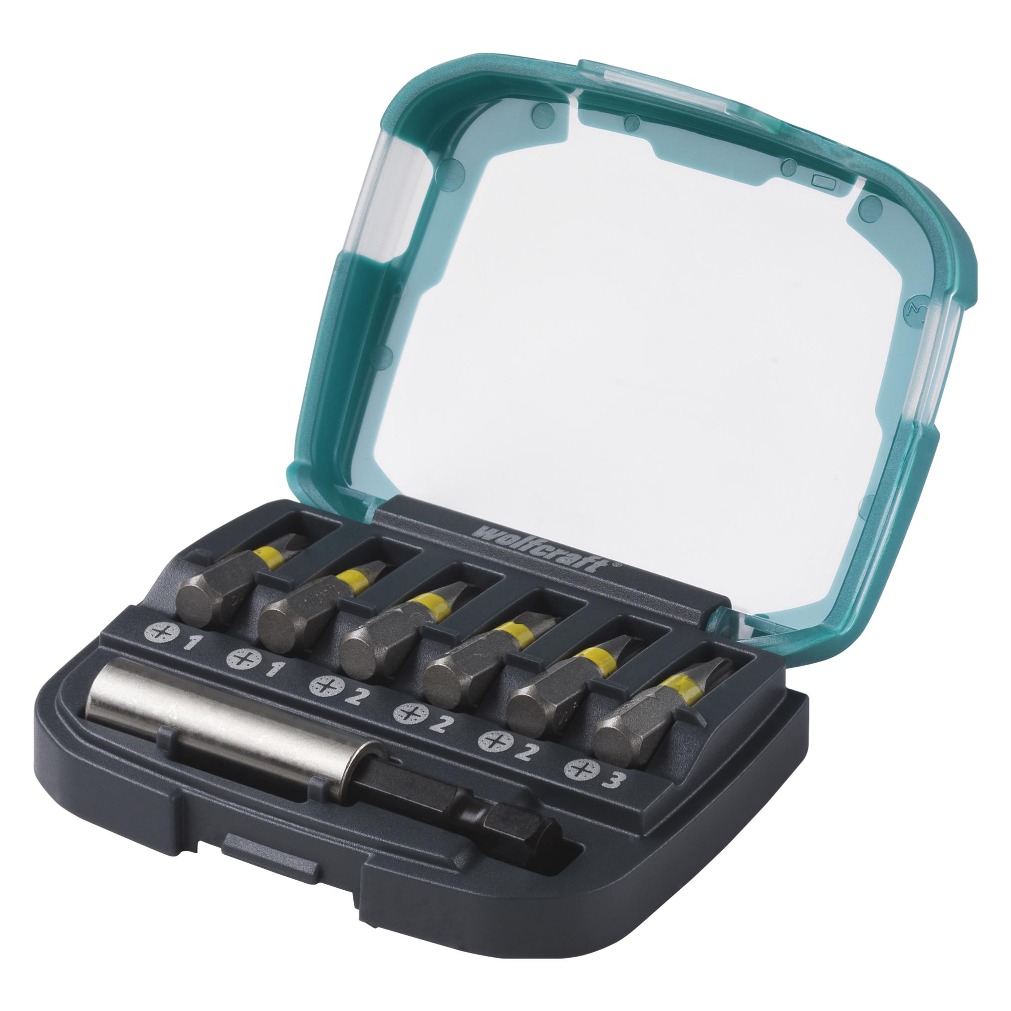 wolfcraft 1 Bit-Box 2K, Solid 7-tlg. Phillips (2976000)