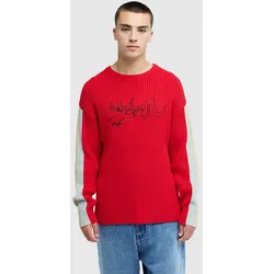 Quiksilver Yg Scrimbler Strickpullover salsa Gr. S