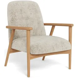 Actona »Auckland« Loungesessel 71x83x84 cm / Stoff beige