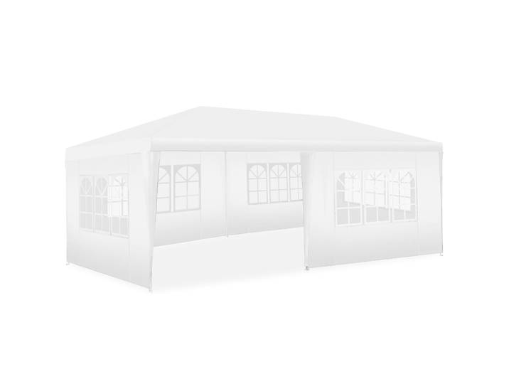 Pavillon imperméable NOVARA avec 5 côtés - blanc