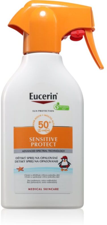 Eucerin Sensitive Protect spray solaire pour enfant SPF 50+ 250 ml