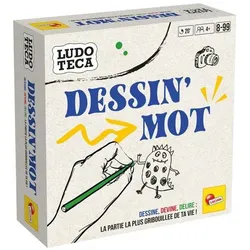 Lisciani Dessin'Mot – Zeichenspiel – LUDOTECA – LISCIANIGIOCHI – 4+ Spieler – ab 8 Jahren (4 Spieler)