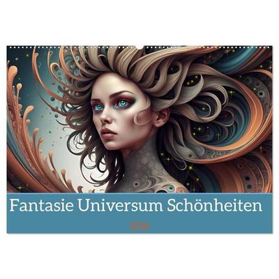 Fantasie Universum Schönheiten (Wandkalender 2026 DIN A2 quer), CALVENDO Monatskalender